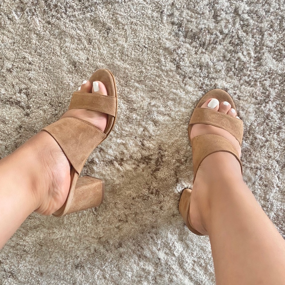 Aldo Maevyan Dark Beige Mule Sandals